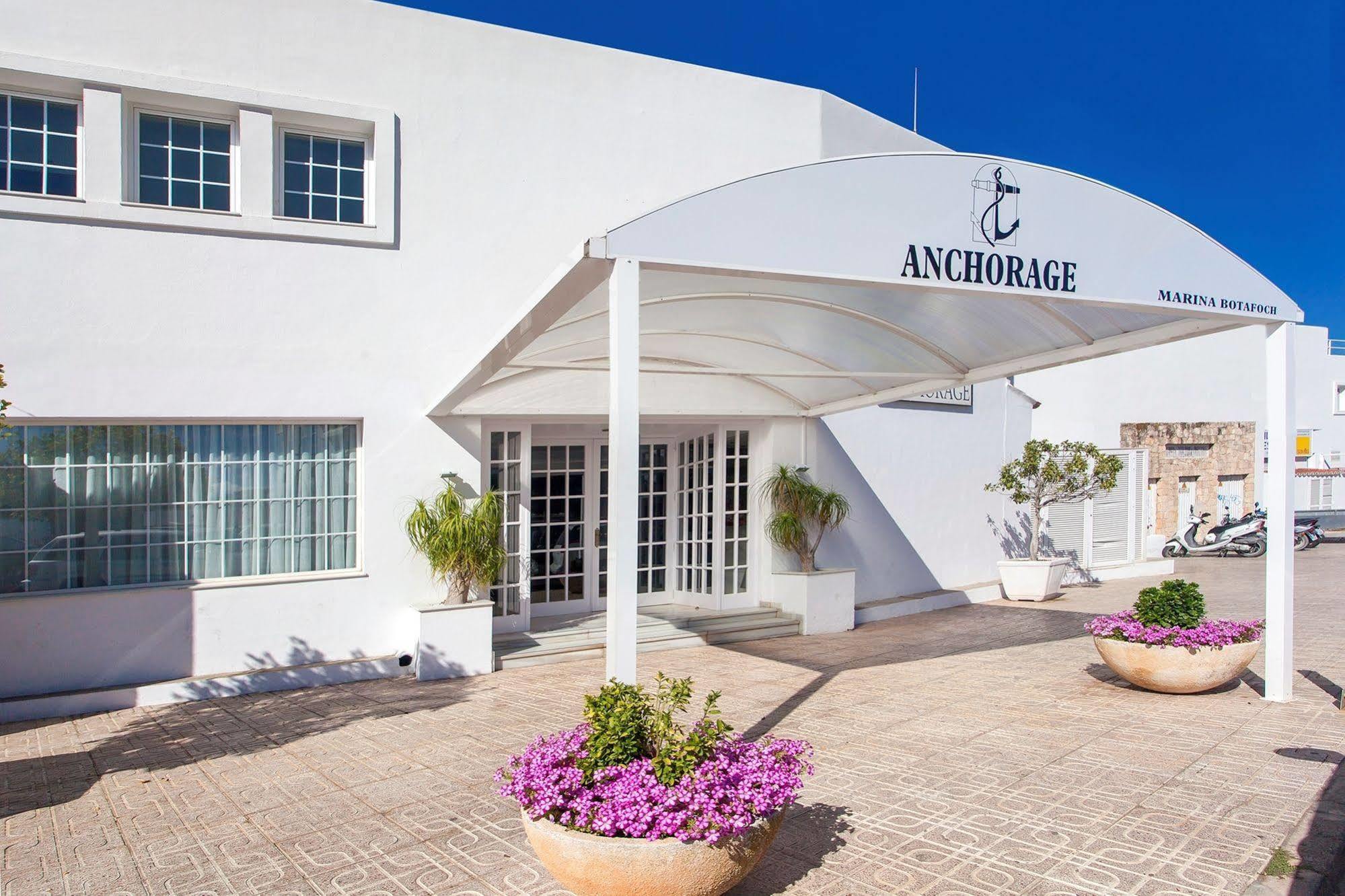 Anchorage Hotell Ibiza stad Exteriör bild